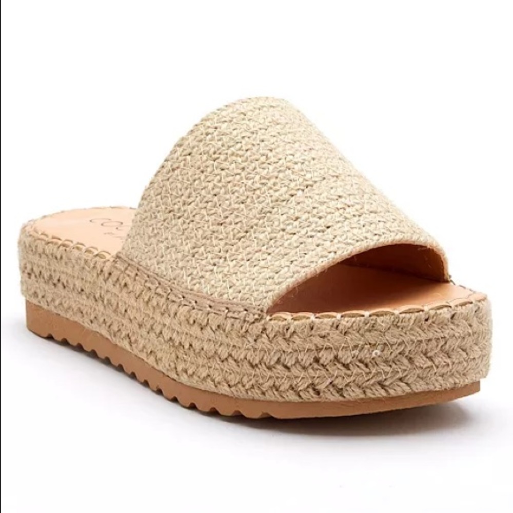 Coconuts by Matisse Del Mar Platform Slide Sandal